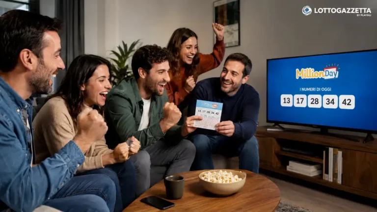 MillionDay oggi: numeri vincenti ed Extra 3 MillionDay oggi: numeri vincenti ed Extra
