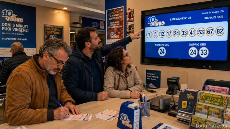 Estrazioni 10eLotto oggi: risultati e numeri vincenti 3 Estrazioni 10eLotto di oggi
