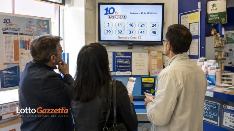 Estrazioni 10eLotto oggi: risultati e numeri vincenti 3 Estrazioni 10eLotto di oggi