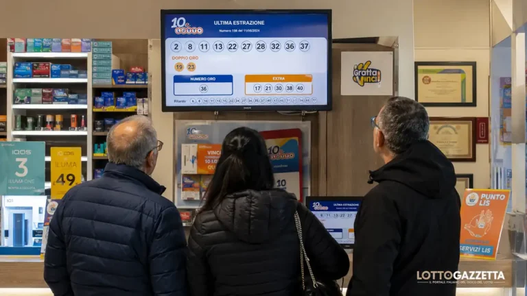 Estrazioni 10eLotto oggi: risultati e numeri vincenti 3 Estrazioni 10eLotto di oggi