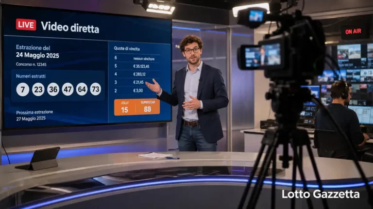 Video estrazioni Lotto oggi: diretta e risultati 23 Video estrazioni del Lotto