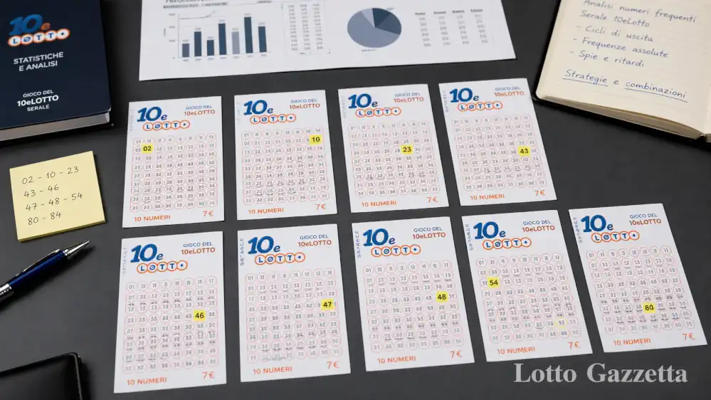 10eLotto serale: 8 serie da seguire per 9 concorsi 6 10eLotto serale: 8 serie da seguire per 9 concorsi