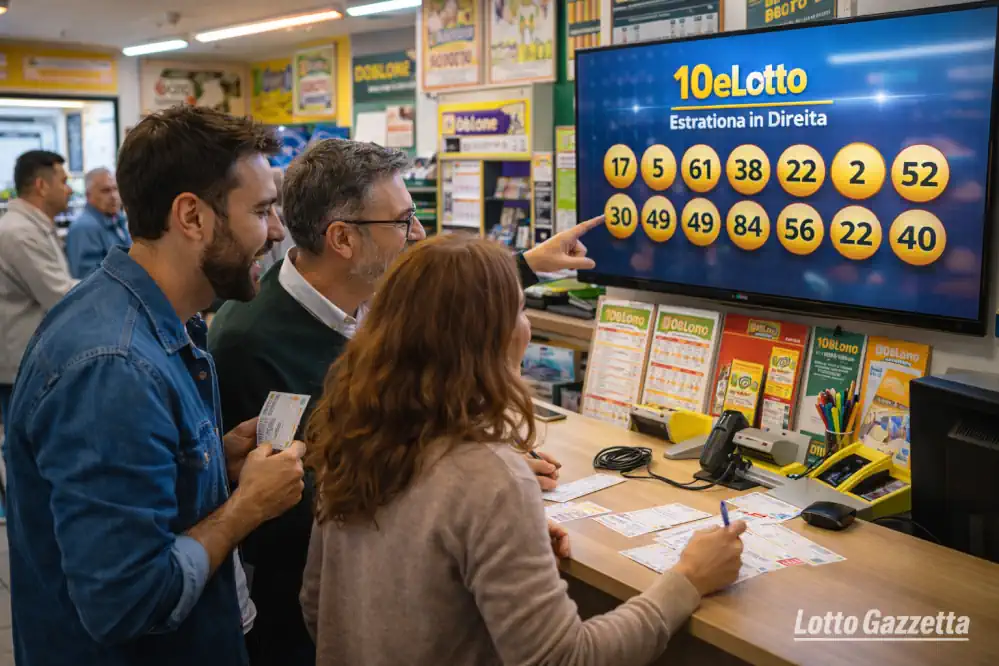 Estrazioni del 10eLotto del 03/04/2026