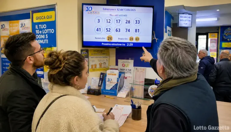 Estrazioni 10eLotto oggi: risultati e numeri vincenti 2 Estrazioni del 10eLotto