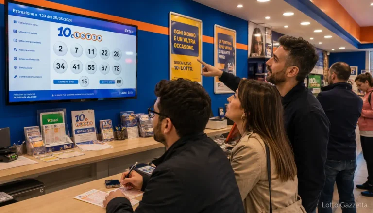 Estrazioni 10eLotto oggi: risultati e numeri vincenti