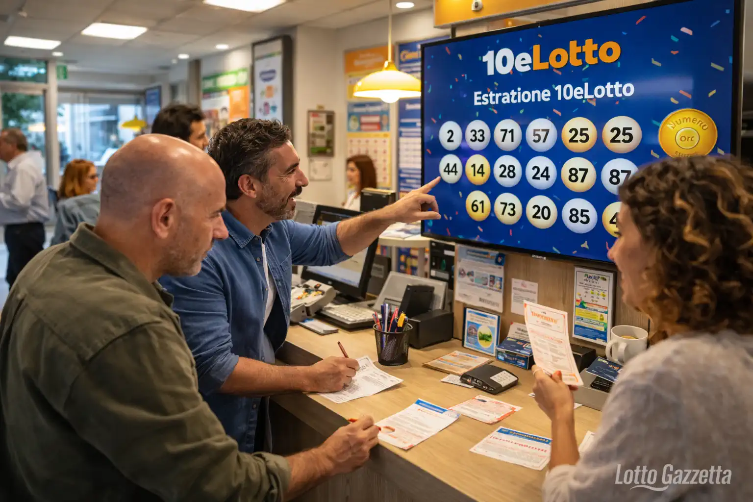 Estrazioni del 10eLotto del 07/04/2026