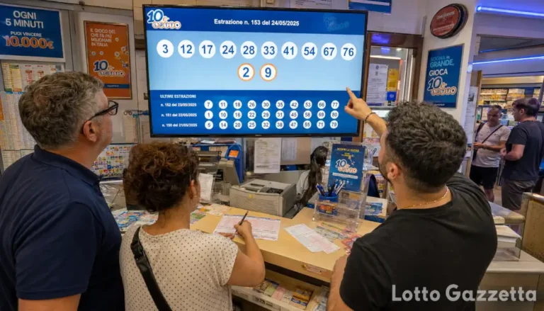 Estrazioni 10eLotto oggi: risultati e numeri vincenti 3 Estrazioni 10eLotto di oggi
