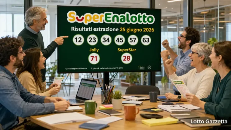 Estrazioni SuperEnalotto oggi: numeri, Jolly e SuperStar 4 Estrazioni SuperEnalotto di oggi