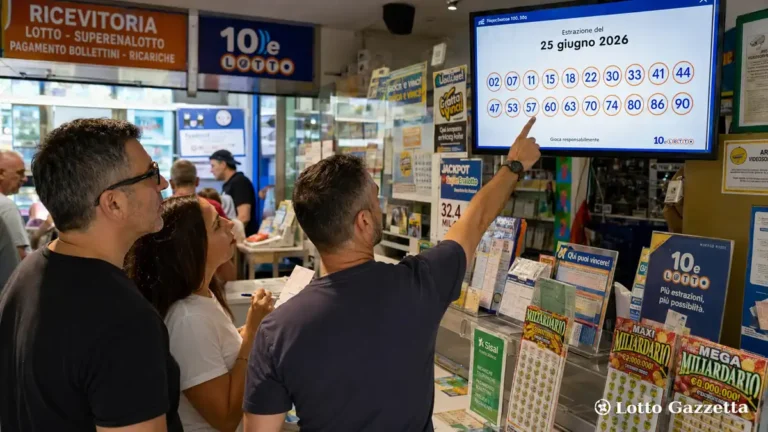 Estrazioni 10eLotto oggi: risultati e numeri vincenti