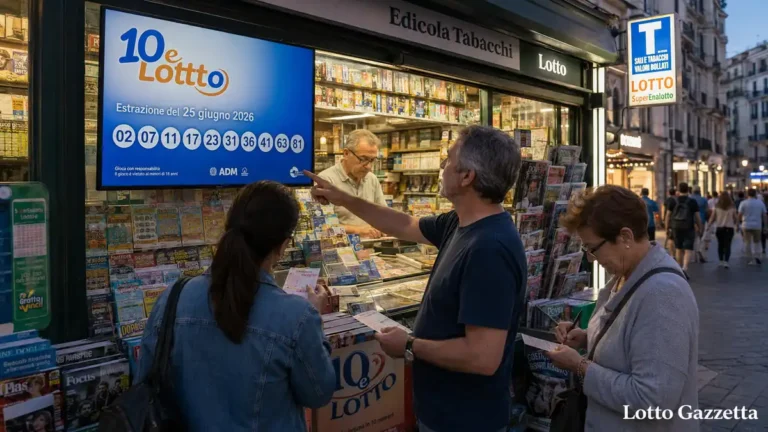 Estrazioni 10eLotto oggi: risultati e numeri vincenti 3 Estrazioni 10eLotto di oggi