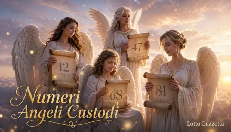 NUMERI DEGLI ANGELI CUSTODI per la prossima estrazione 18 Numeri degli Angeli Custodi