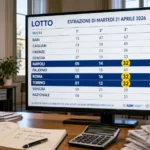 Estrazione Lotto 21 aprile 2026: 9 segnali chiave