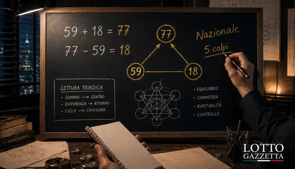 La Triade Lotto del 18 Aprile: il 77 guida la lettura 8 La Triade Lotto del 18 Aprile: il 77 guida la lettura