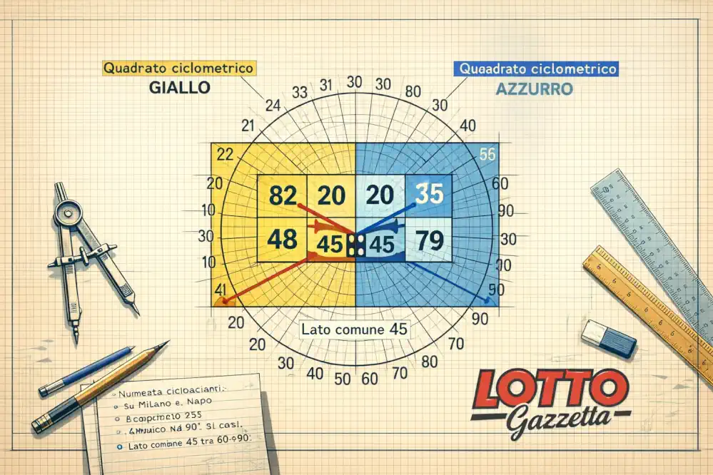 Quadrato a Diagonale Fissa di Fabarri e la doppia figura 7 Quadrato a Diagonale Fissa di Fabarri e la doppia figura