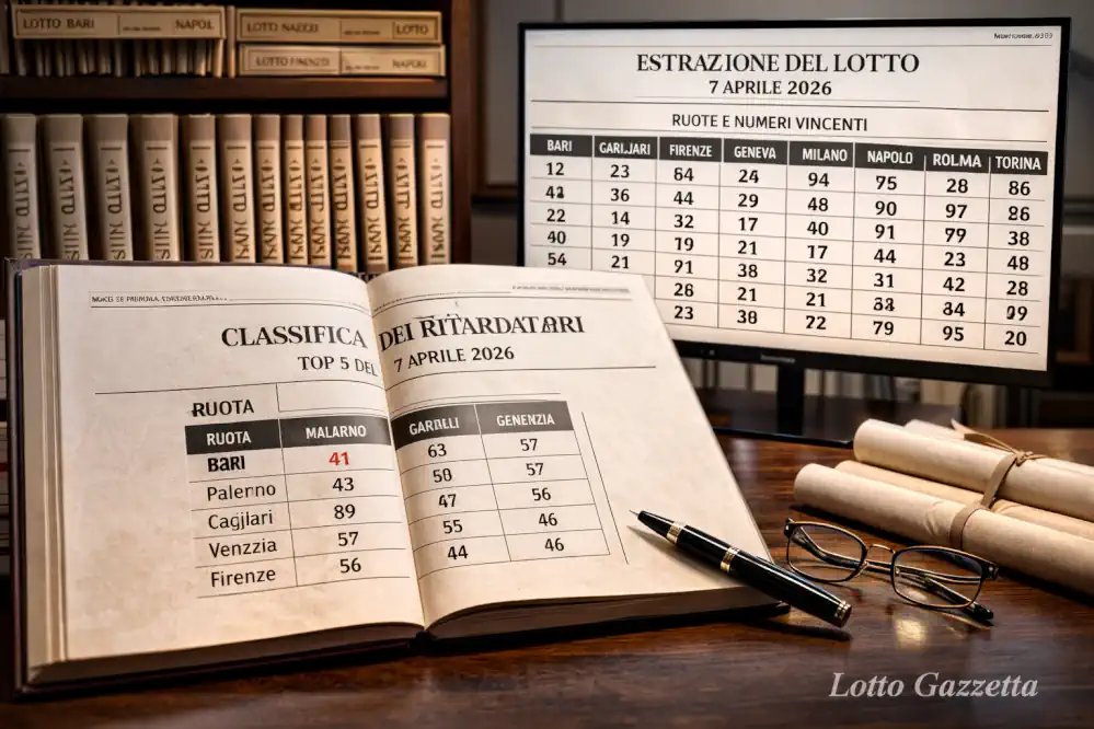 Analisi Lotto 7 aprile 2026: Bari 41 a quota 101 8 Analisi Lotto 7 aprile 2026: Bari 41 a quota 101