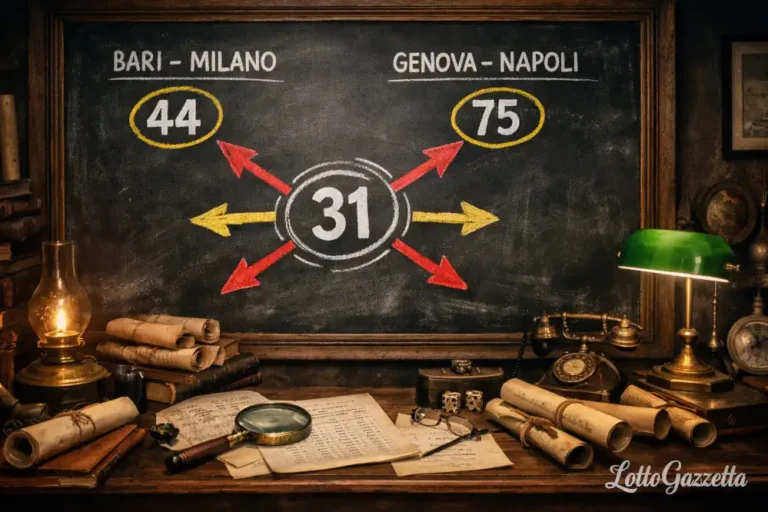 Analisi Lotto 18 aprile 2026: doppia isotopia e 31 12 Analisi Lotto 18 aprile 2026: doppia isotopia e 31