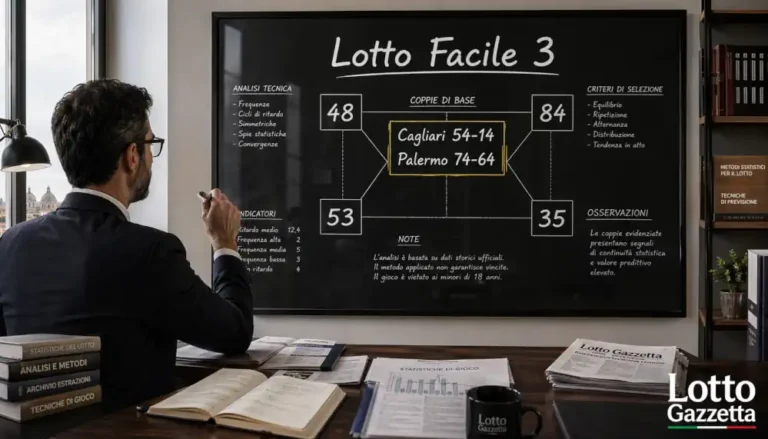 Lotto Facile 3 di Manara: Cagliari e Palermo vive