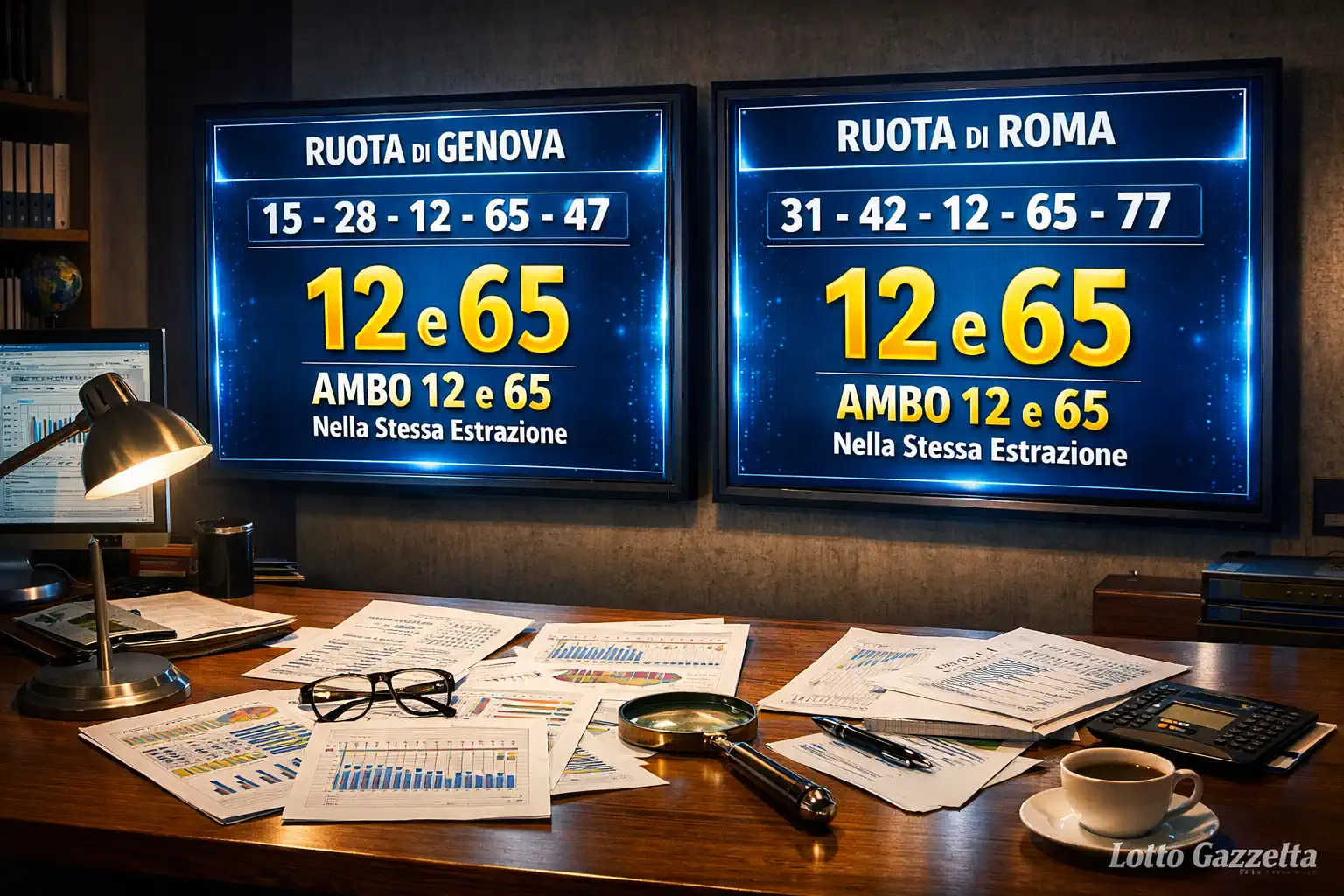 Ambo uguale Genova Roma: 11 casi tutti positivi 4 Ambo uguale Genova Roma: 11 casi tutti positivi