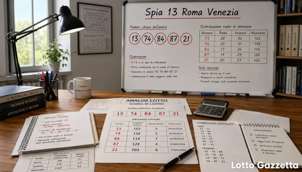 Spia 13 Roma Venezia: 14 casi da studiare