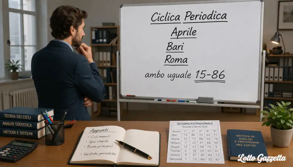 Ciclica Periodica: 8 casi perfetti e gioco per ambo e terno