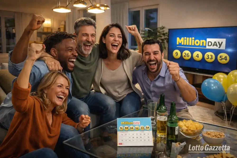 MillionDay e MillionDayExtra di oggi 03/04/2026
