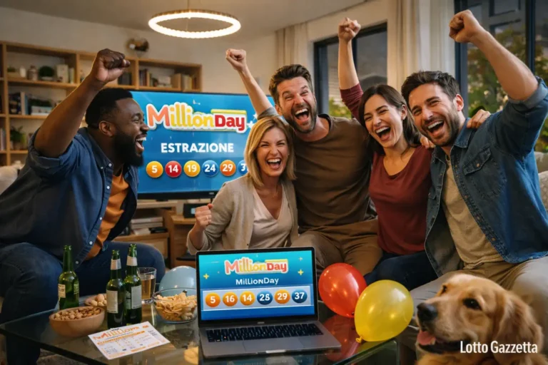 MillionDay e MillionDayExtra di oggi 18/04/2026