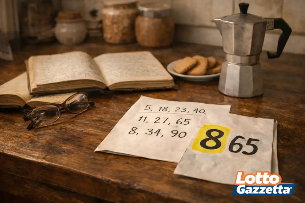 L’Ambo Secco del Cuore dal Quaderno della Nonna 8 Il Quaderno della Nonna: l’Ambo Secco del Cuore