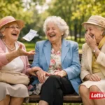 La terzina della nonna dopo lo sketch al parco