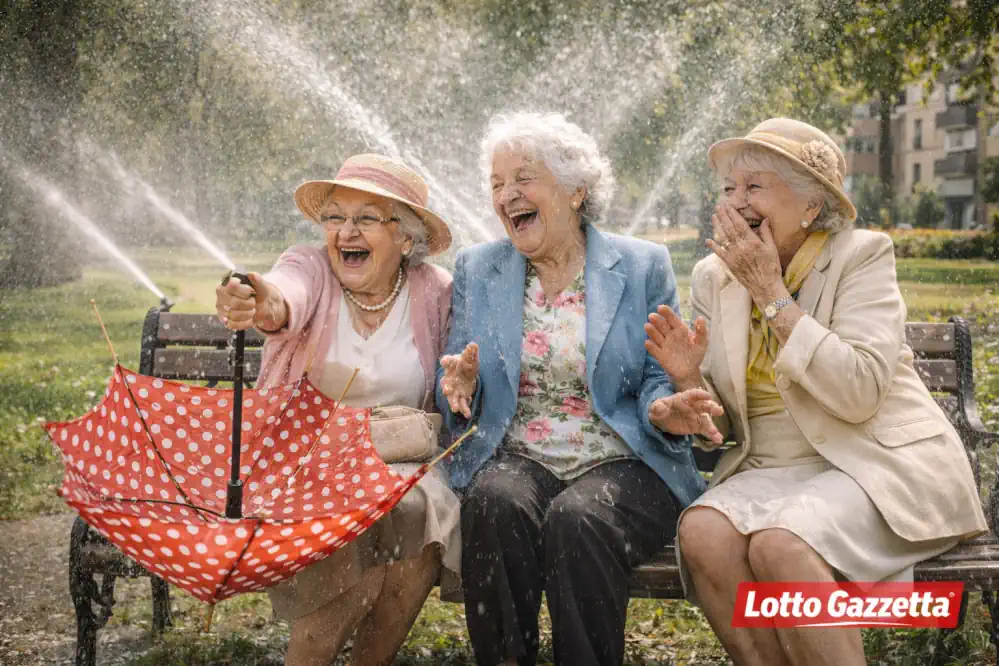 La terzina della nonna dopo lo sketch al parco 7 La terzina della nonna dopo lo sketch al parco