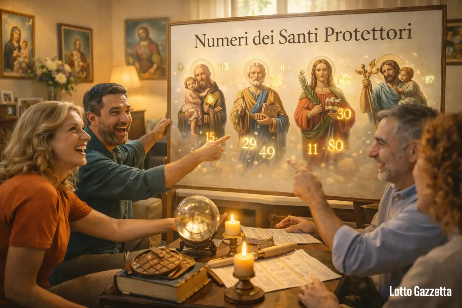 Numeri del Santo Protettore del 07/04/2026