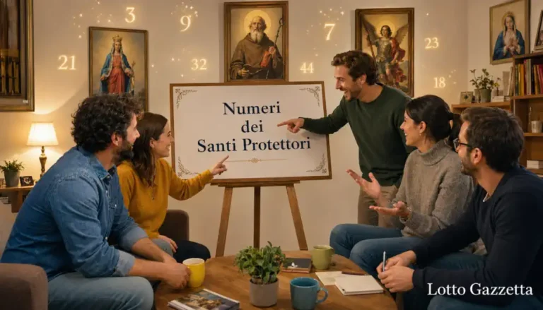 Numeri del Santo Protettore per la prossima estrazione 12 Numeri del Santo Protettore