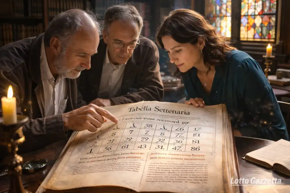 La Tabella SETTENARIA per il 04/04/2026 7 La Tabella SETTENARIA per il 04/04/2026