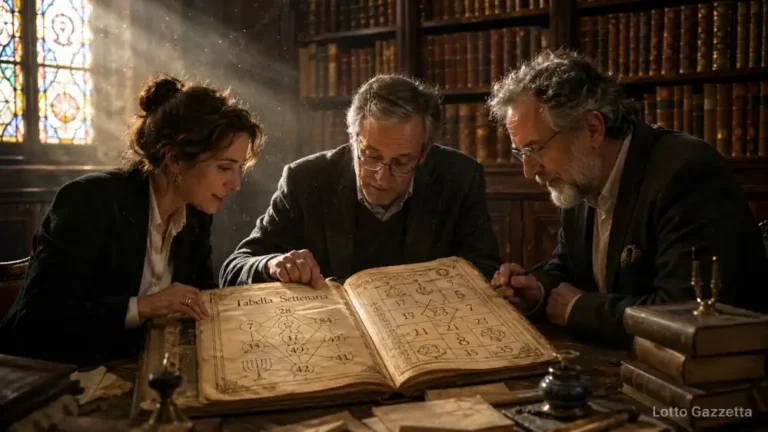 La Tabella SETTENARIA per la prossima estrazione lotto 16 La Tabella Settenaria