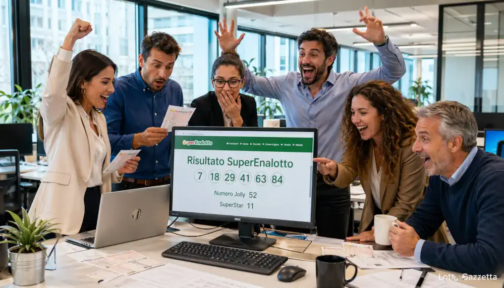 Estrazioni Superenalotto del 24/04/2026