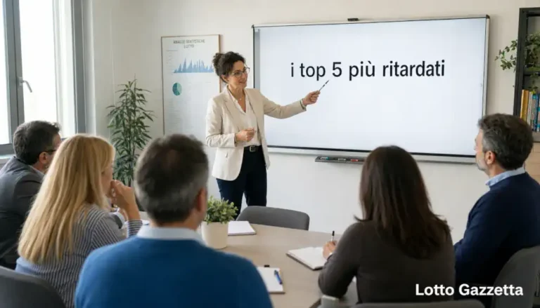 I Top 5 Ritardatari aggiornati ad oggi 10 Top 5 ritardatari aggiornati