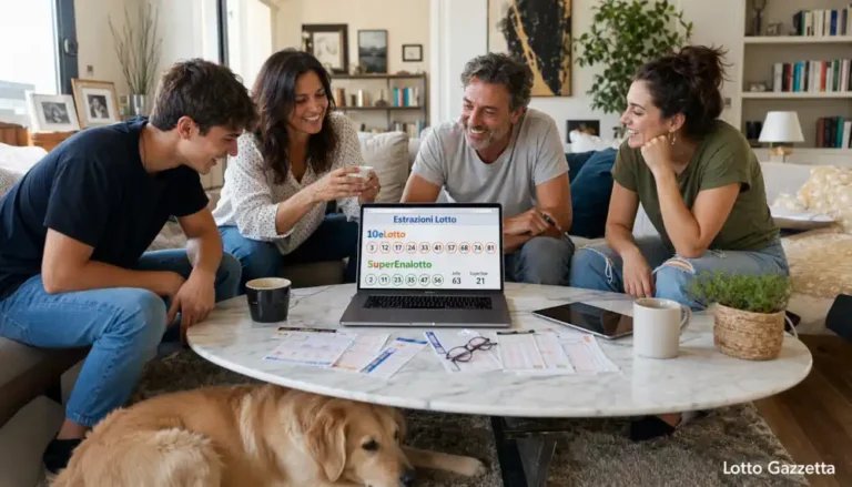Lotto 10eLotto Superenalotto di oggi