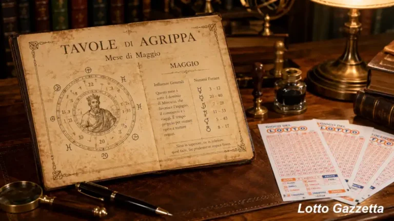 Agrippa Lotto 7 maggio 2026: analisi e previsioni 6 Agrippa Lotto 7 maggio 2026: analisi e previsioni
