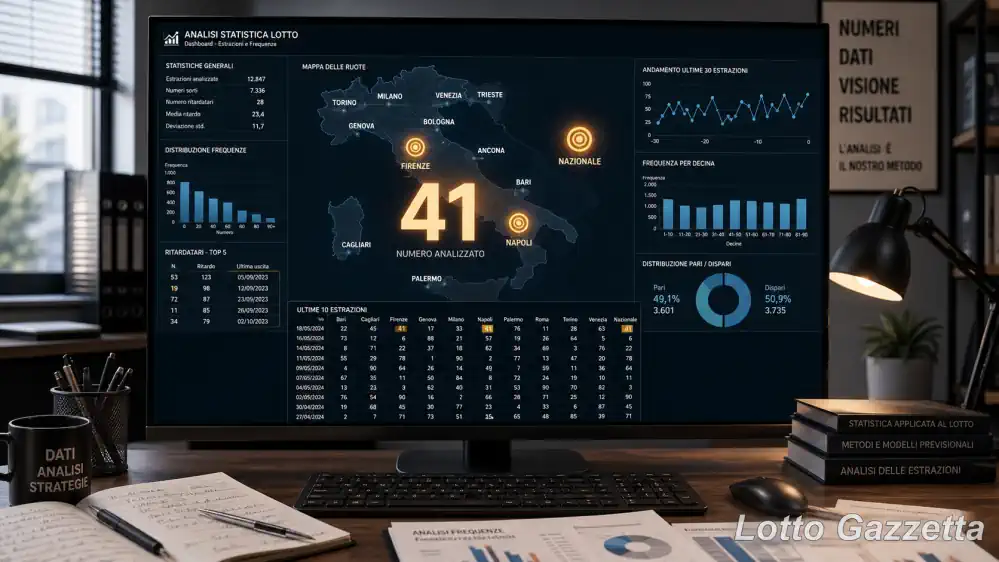 Studio concorso del 4 maggio 2026: il 41 domina 8 Studio concorso del 4 maggio 2026: il 41 domina