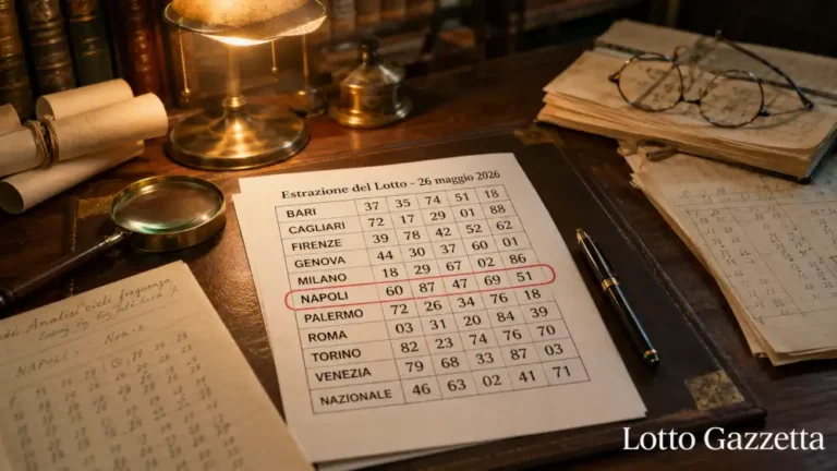 Analisi Lotto 26/05/2026: Figura 6 su Napoli