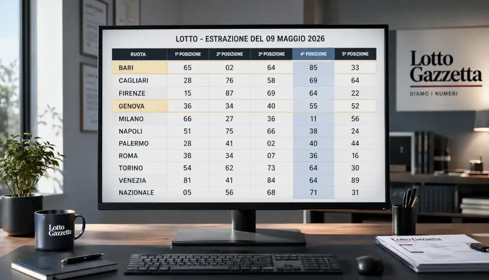 Coppia equidistante Lotto: 10 Bari Genova 8 Coppia equidistante Lotto: 10 Bari Genova