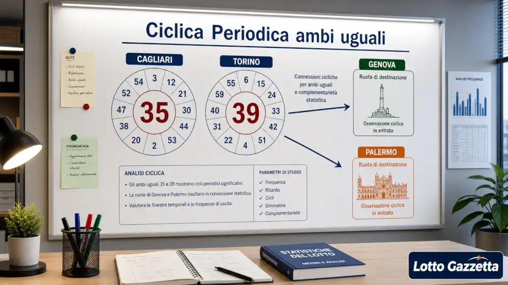 Ciclica Periodica ambi uguali: 66 forte 6 Ciclica Periodica ambi uguali: 66 forte