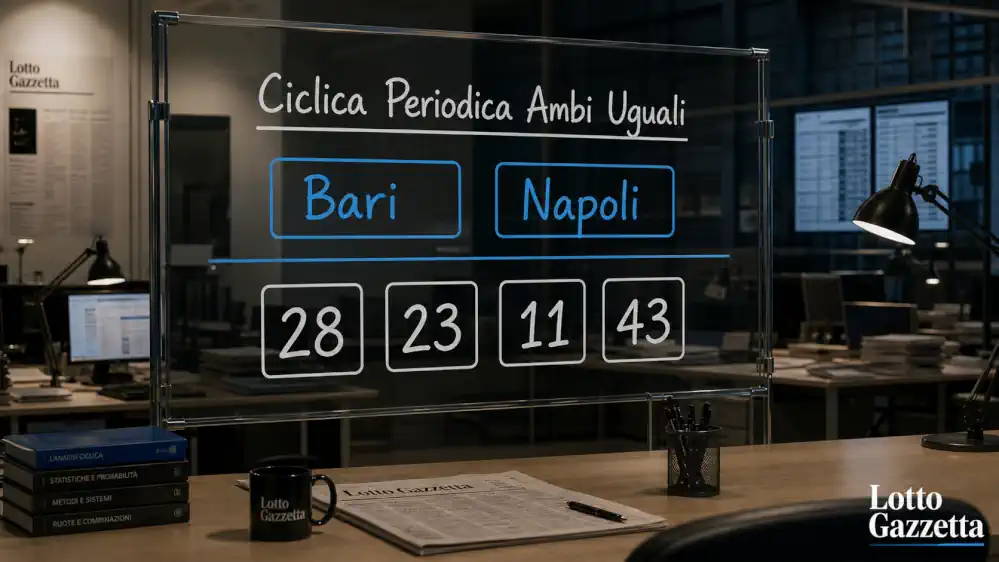 Ciclica Periodica Ambi Uguali: 28 Forte 6 Ciclica Periodica Ambi Uguali: 28 Forte