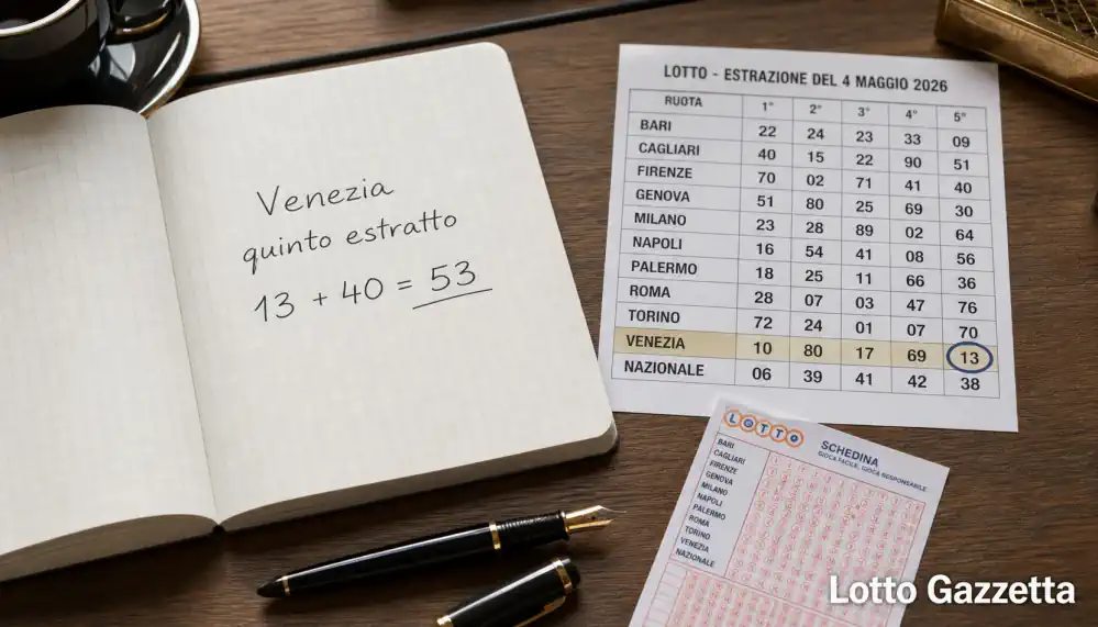 Ambi uguali isotopi Genova Venezia: 53 forte 6 Ambi uguali isotopi Genova Venezia: 53 forte