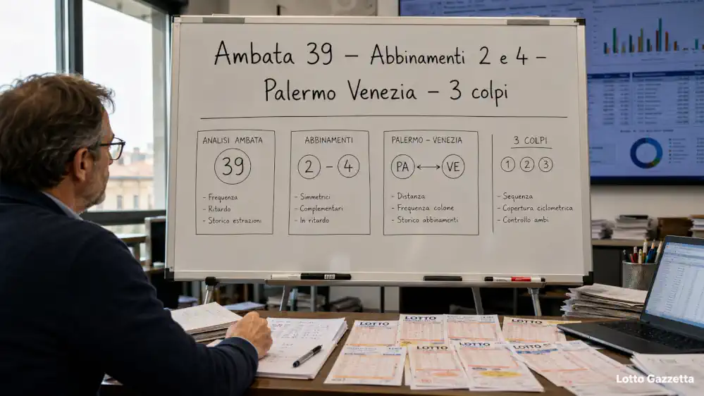 Ciclica Periodica Maggio: 39 forte su Palermo e Venezia 9 Ciclica Periodica Maggio: 39 forte su Palermo e Venezia