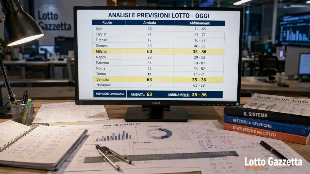 Spia 36 Lotto: metodo forte su Milano e Venezia 6 Spia 36 Lotto: metodo forte su Milano e Venezia