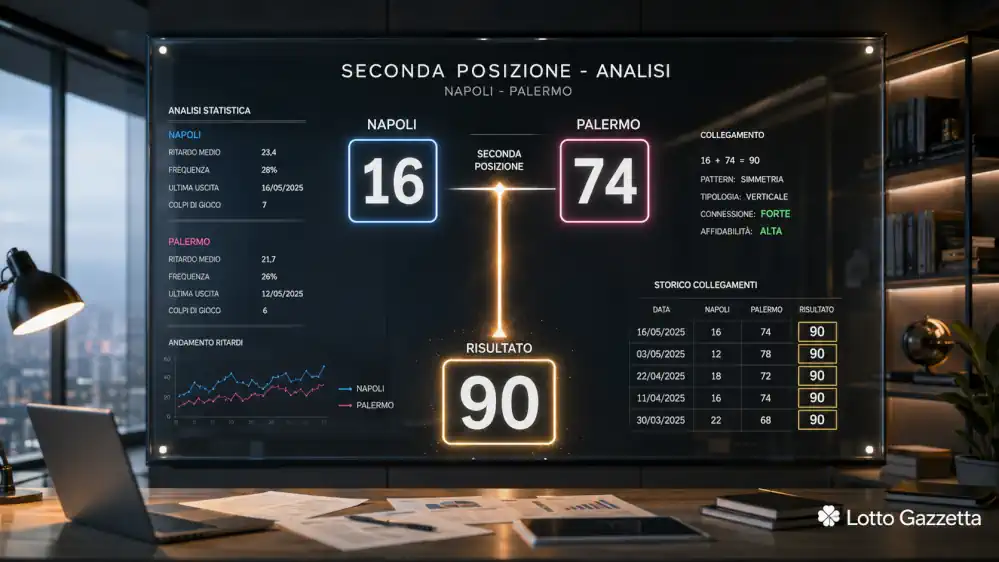 Somma verticale 90 Lotto: 69 mirato su GE-NA 2 Somma verticale 90 Lotto: 69 mirato su GE-NA