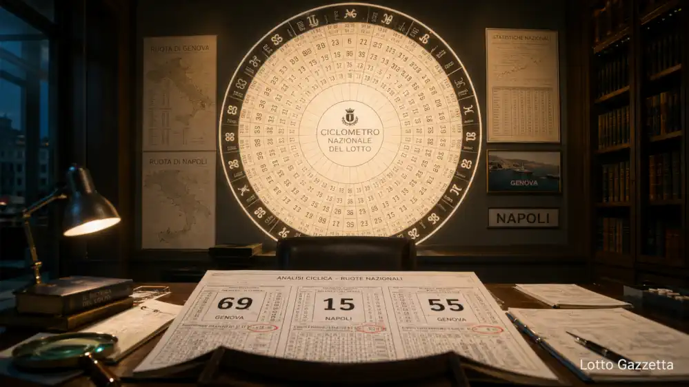 Somma verticale 90 Lotto: 69 mirato su GE-NA 5 Somma verticale 90 Lotto: 69 mirato su GE-NA
