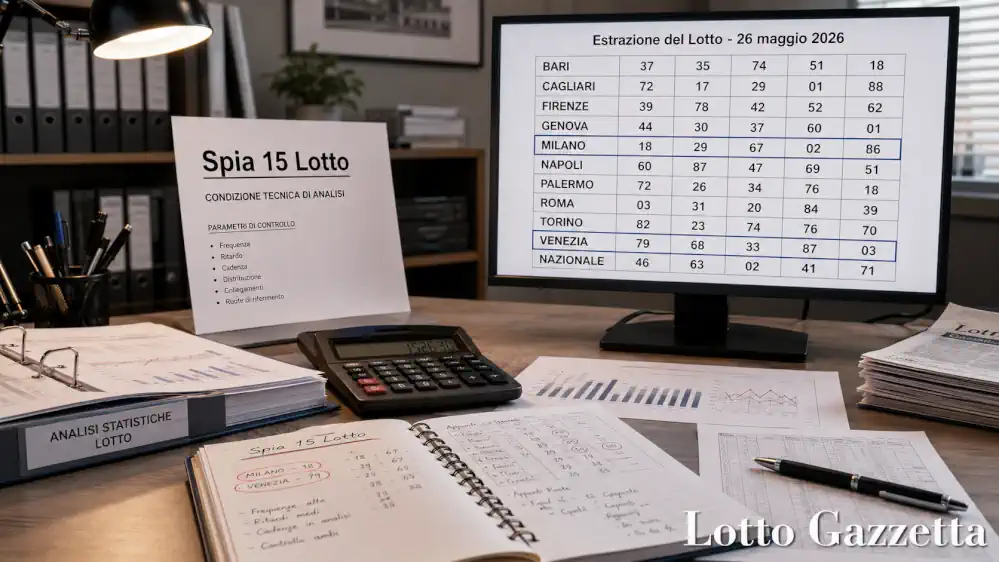 Spia 15 Lotto: analisi forte su Milano Venezia