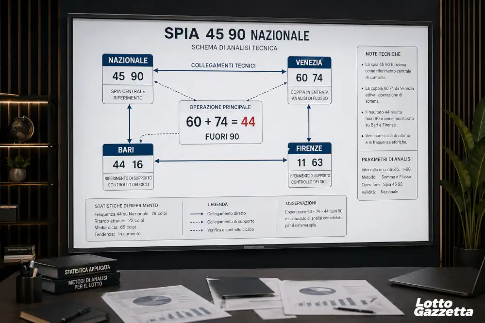Spia 45 90 Nazionale: 44 forte su Bari Firenze 2 Spia 45 90 Nazionale: 44 forte su Bari Firenze