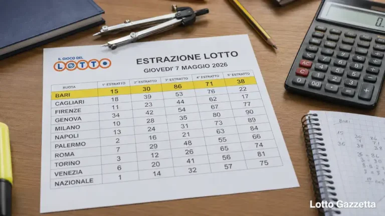 Trino Settenario Lotto: la decina nata da Bari 6 Trino Settenario Lotto: la decina nata da Bari